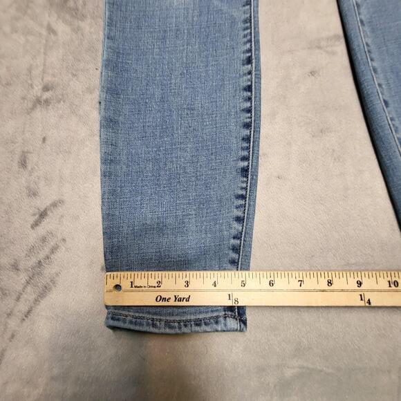 Lucky Brand Jeans Womens 8 29 Blue High Rise Skinny Bridgette Denim Stretch - Picture 7 of 12